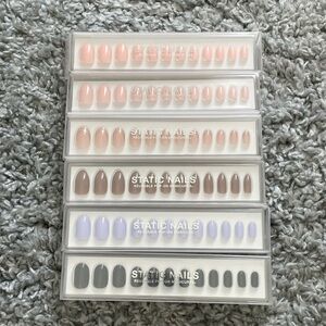 Static Nails Press-Ons set of 6